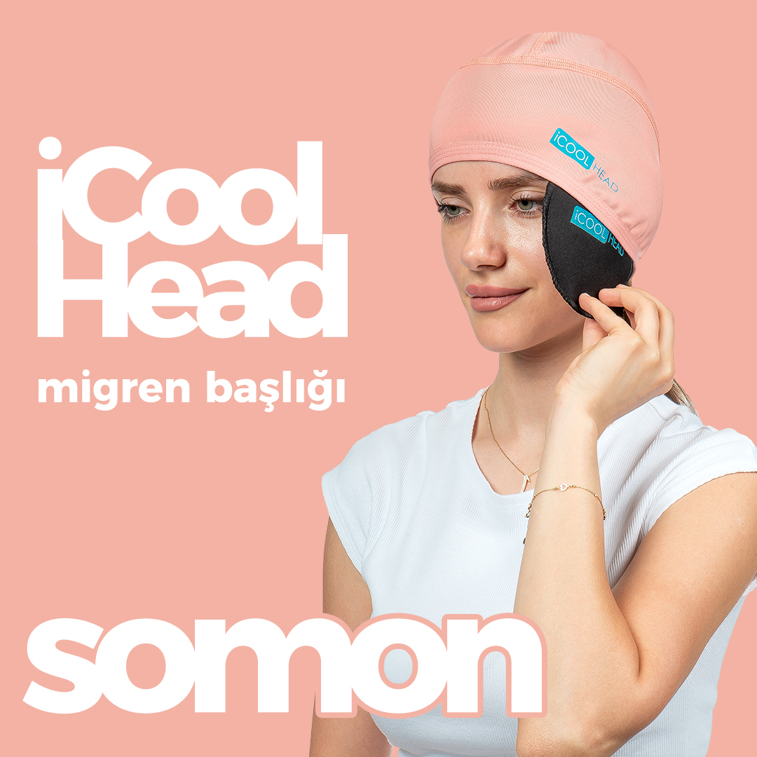 iCool Head Baş Ağrısı Rahatlatma Başlığı - Somon